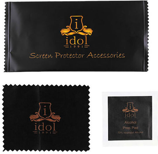 Idol 1991 0.25mm Full Glue Full Face Tempered Glass Μαύρο (Galaxy A54)