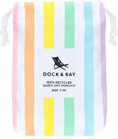 Dock & Bay Quickdry Παιδικό Πόντσο Θαλάσσης Unicorn Waves 56 x 42εκ. με Θήκη Μεταφοράς