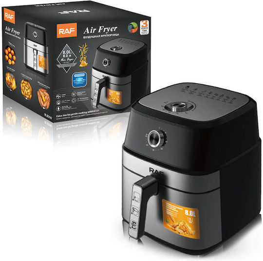 Raf R5319 Air Fryer 6.5lt Ασημί