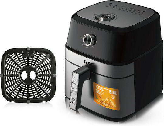 Raf R5319 Air Fryer 6.5lt Ασημί