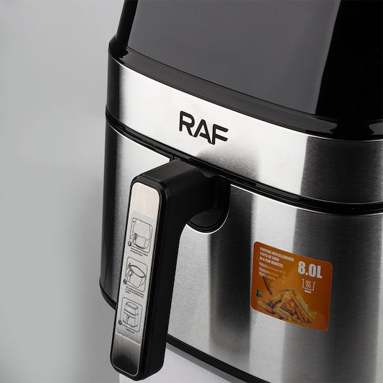 Raf R5319 Air Fryer 6.5lt Ασημί