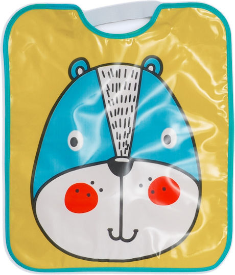 X-treme Baby Waterproof Bib Plastic with Elastic Neck Opening Multicolored 2pcs