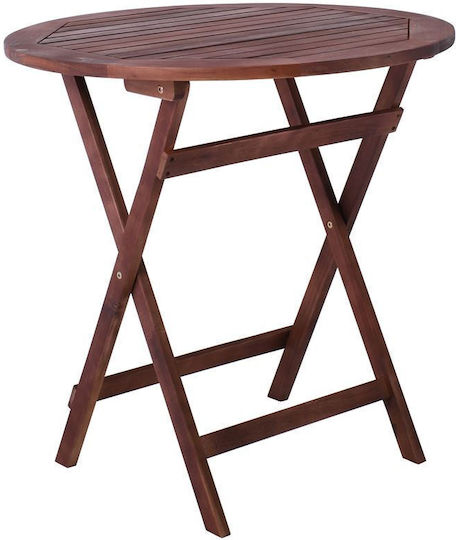 Table for Small Outdoor Spaces Made of Acacia Foldable Easy 60x60x70cm E20091,9 Table for Small Outdoor Spaces Made of Acacia Foldable Easy 60x60x70cm E20091,9