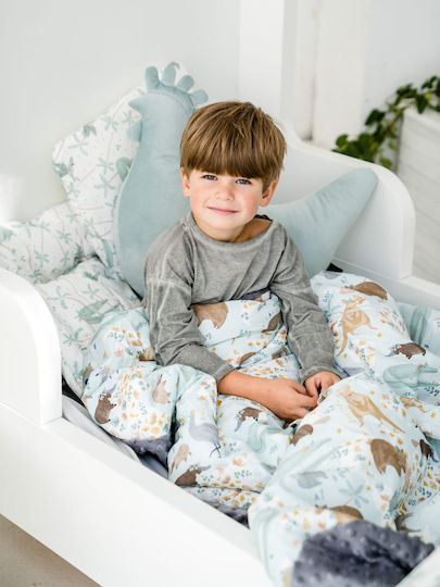 La Millou Baby-Schlafkissen Dundee & Friends Hellblau 40x60cm