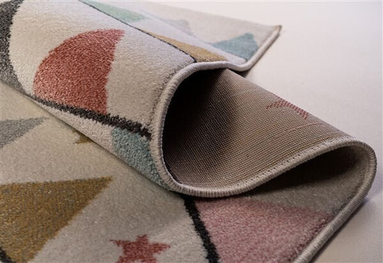 Klonaras Kids Synthetic Rug 8028 160x230cm 10mm Multicolor
