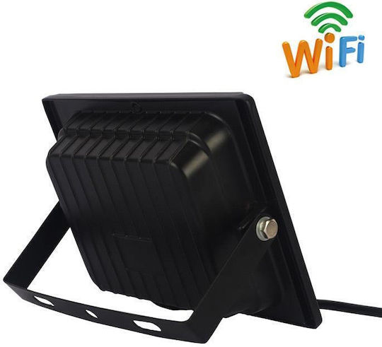 Coolseer Wasserdicht LED Flutlicht 24W Kaltweiß 6000K WiFi IP65