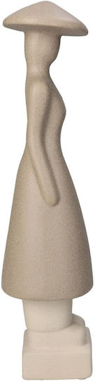 ArteLibre Decorativ Statuetă din Material Ceramic 9x8x31.5cm 1buc ArteLibre Decorativ Statuetă din Material Ceramic 9x8x31.5cm 1buc