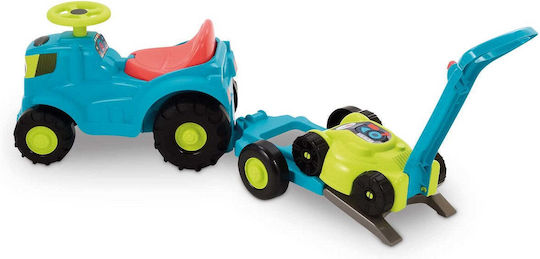 Ecoiffier Tractor 2 în 1 Ride On pentru 12+ luni Albastru