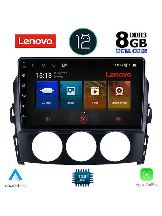 Lenovo Car-Audiosystem für Mazda MX-5 2005-2015 (Bluetooth/USB/AUX/WiFi/GPS) mit Touchscreen 9"