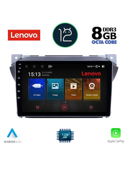 Lenovo Sistem Audio Auto pentru Suzuki Înălțime Nissan Pixo 2009> (Bluetooth/USB/AUX/WiFi/GPS/Partitură) cu Ecran Tactil 9"