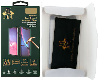 Idol 1991 3D 0.3mm Full Face Tempered Glass Μαύρο (Honor 70)