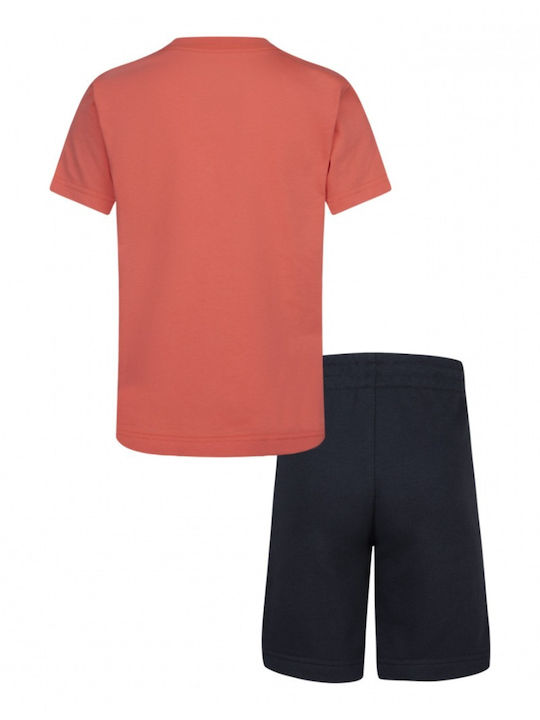 Jordan Kids Set with Shorts Summer 2pcs Orange