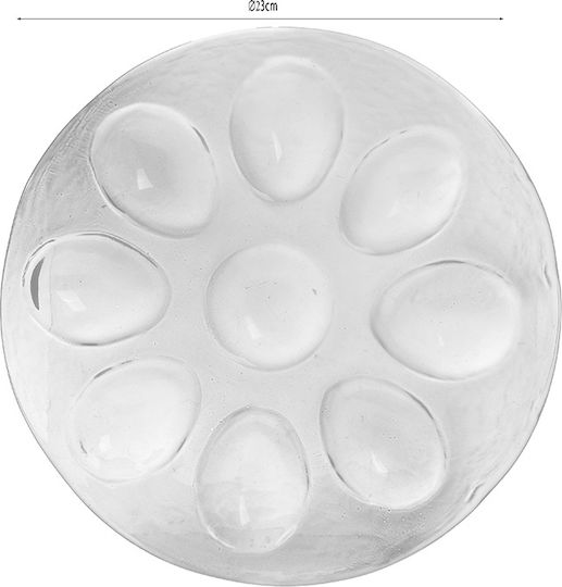 Inart Eierbecher Glas Grün 1pcs
