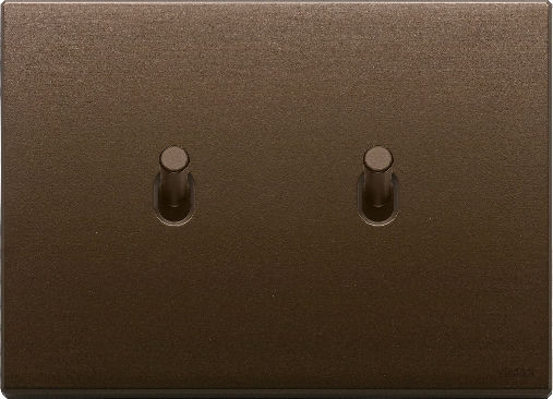 Vimar Schalterabdeckung in Bronze Farbe 22673.2.12