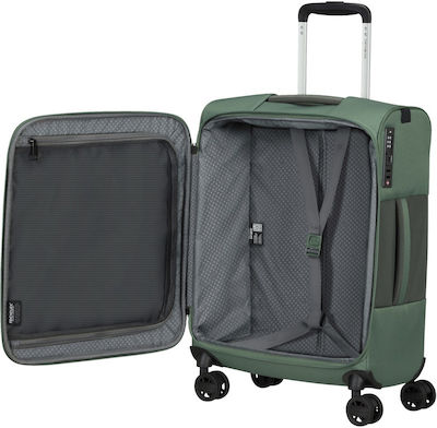 Samsonite Vaycay Βαλίτσα Καμπίνας με ύψος 55cm σε Πράσινο χρώμα