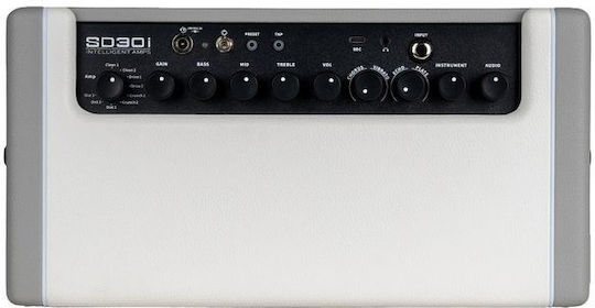 Mooer SD30i Combo Amplifier for Electric Guitar 2 x 4" 30W Silver