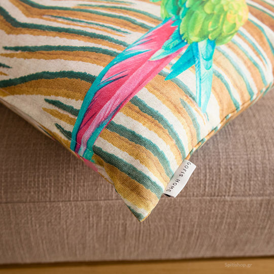 Gofis Home Dekorativer Kissenbezug Zazu aus 100% Baumwolle 334 43x43cm