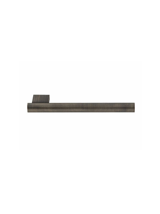 Sanco Academia Single Wall-Mounted Bathroom Ring ​24x2.2cm Dark Bronze Mat