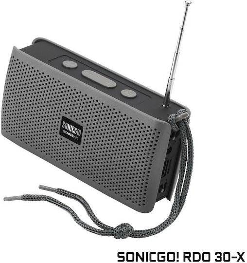 Sonic Gear Sonicgo RDO 30X cu Bluetooth și USB Gri