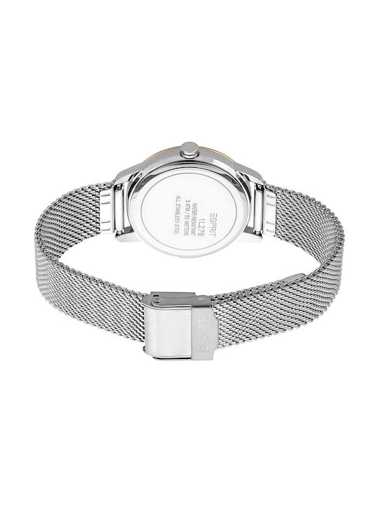 Esprit Uhr mit Silber Metallarmband