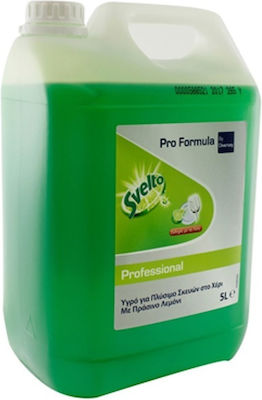 Svelto Professional Professional Washing-Up Liquid with Fragrance Λεμόνι 1x5lt