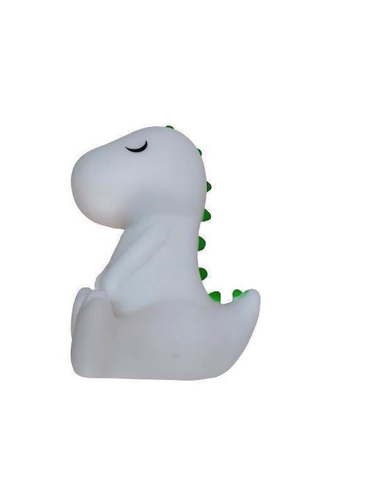 Amalfi Nachtlichter Für Das Kinderzimmer LED Dinosaurier Batterien Weiß