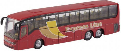 AS Teamsterz City Coach Bus 1:43 Für 3+ Jahre (Verschiedene Designs) 1Stück