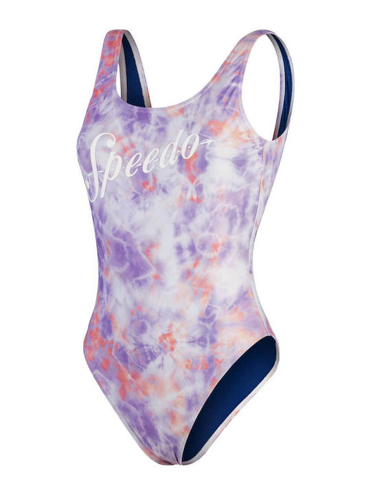 Activewear Swimsuit Purple