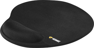 Yenkee YPM 4000BK Mouse Pad 250mm with Wrist support Black