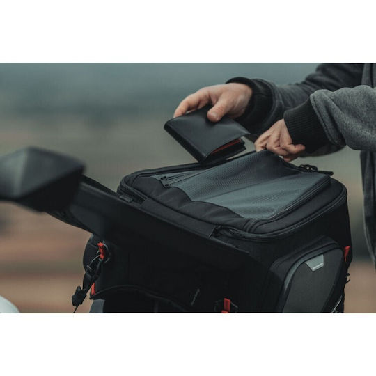 SW-Motech Pro Tail Bag Σάκος Ουράς Μοτοσυκλέτας 22-34lt σε Μαύρο Χρώμα