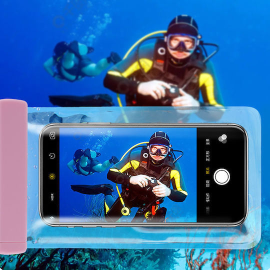 Hurtel Waterproof Αδιάβροχη έως 6.7" Clear / Black