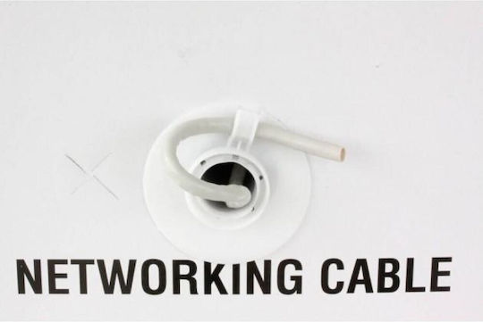 Techly U/UTP Kat.6 Ethernet-Netzwerkkabel Ohne Netzwerkkabel 305m Grau