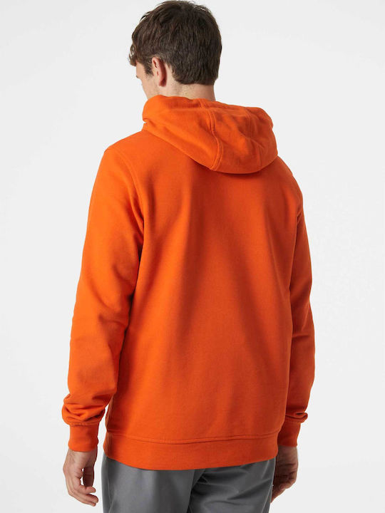 Helly Hansen Men's Sweatshirt with Hood Orange