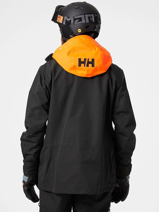 Helly Hansen Elevation Infinity 2.0 65785-990 Ανδρικό Μπουφάν για Σκι & Snowboard Μαύρο