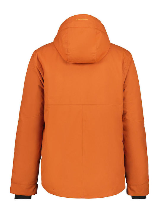 Icepeak Men's Ski & Snowboard Jacket Orange 2-56229-659-490