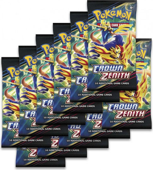 Pokemon Премиум Кутия Фигура - Блестящ Zamazenta Крален Зенит Тесте (Английски)