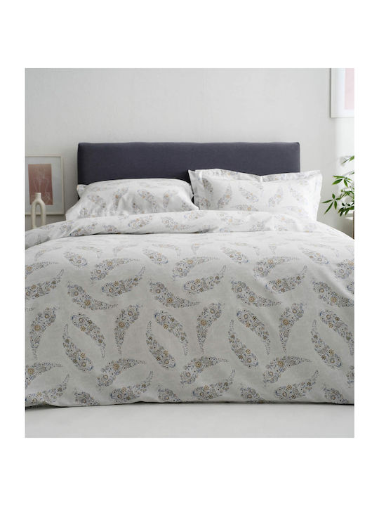 Vesta Home Karen 1 Κουβερλί Υπέρδιπλο Βαμβακερό 1 Blue 230x270cm