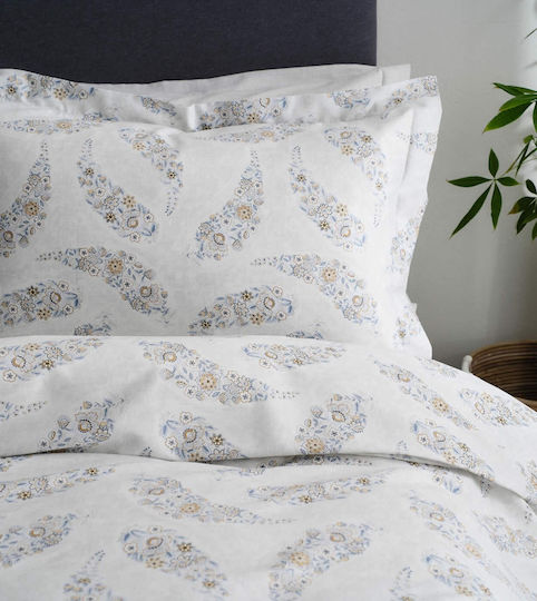 Vesta Home Karen 1 Cuvertură Extra-dublu Bumbac 1 Blue 230x270cm