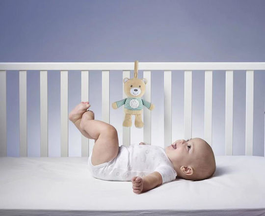 Chicco Jucărie de Somn Musical Bear din Țesătură cu Muzică și Lumină pentru 0++ Luni