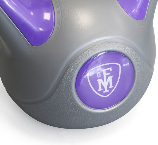 MegaFitness Kettlebell от PVC 6кг Лилав