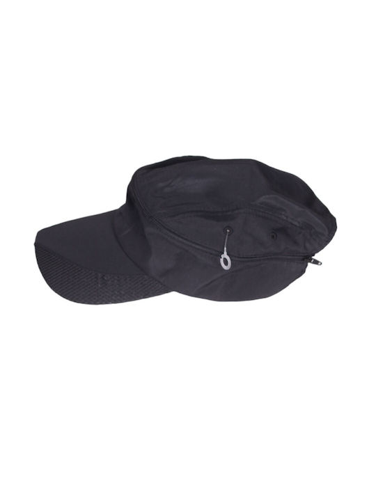 Unisex unisex jockey hat one size with zipper black