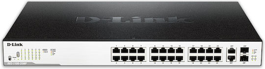 D-Link DGS-1210-26 Unmanaged L2 Switch with 26 Gigabit (1Gbps) Ethernet Ports and 2 SFP Ports