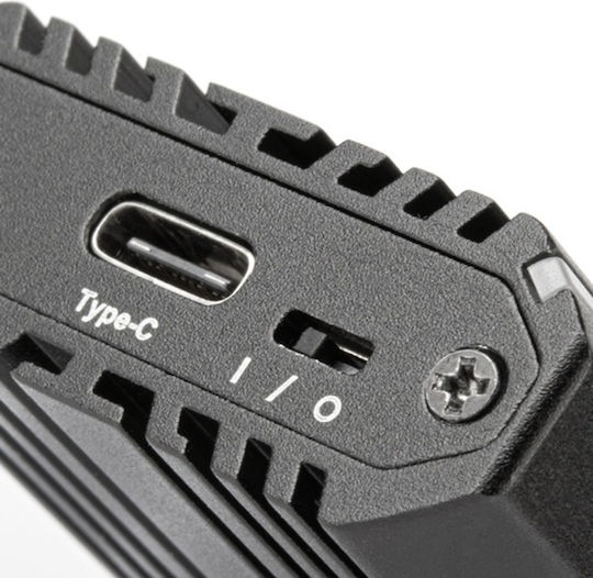 Silverstone Case for Hard Drive M.2 PCI Express / SATA III with Connection Type-C