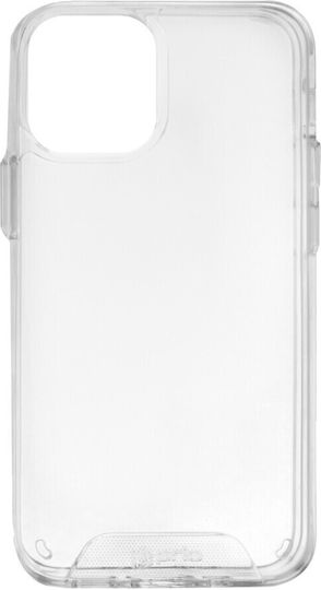 Prio Protective Cover Back Cover Σιλικόνης 1.3mm Διάφανο (iPhone 12 mini)
