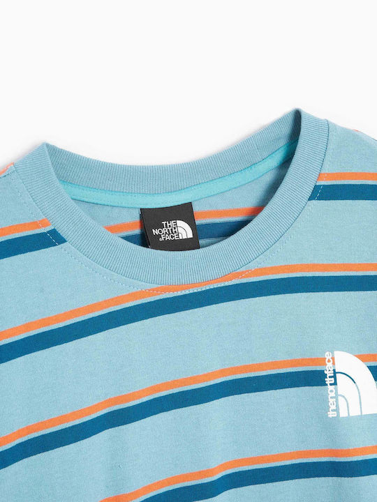 The North Face Men's Short Sleeve T-shirt Light Blue