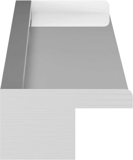vidaXL Stainless Steel Pool Waterfall 110x11.5x8cm