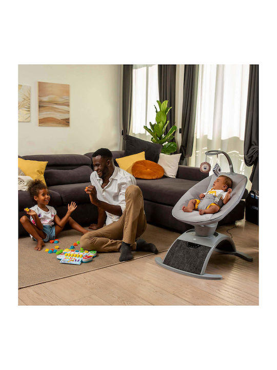 Chicco Ηλεκτρικό Relax Μωρού Comfy Wave με Μουσική Γκρι για Παιδί έως 9kg