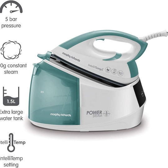 Morphy Richards Power Steam Steam Ironing Station 5bar with 1.6lt Container