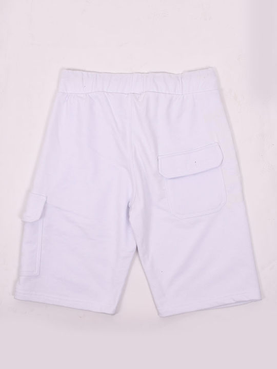 Paco & Co Men's Athletic Shorts White