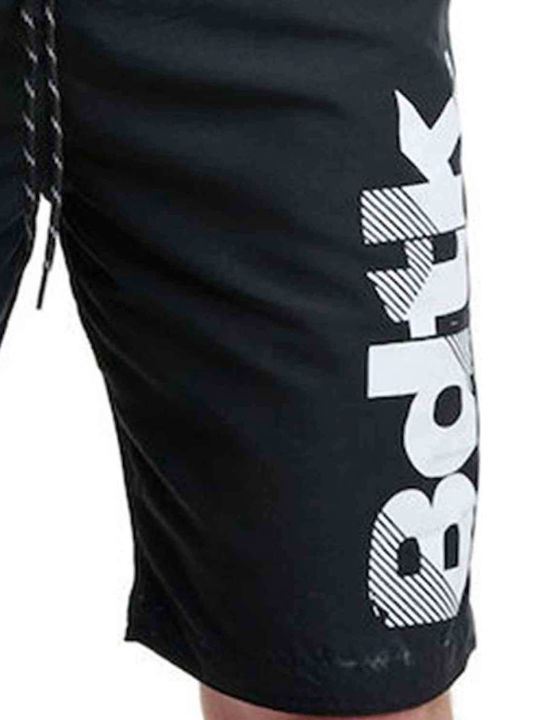 Men's Swimwear Bermuda Black with Patterns